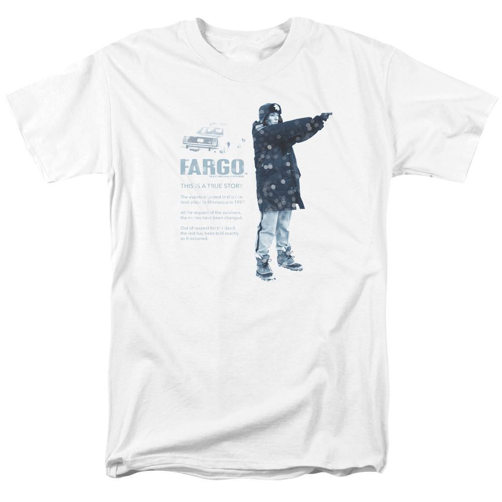 Fargo This Is A True Story Adult 181 TShirt White